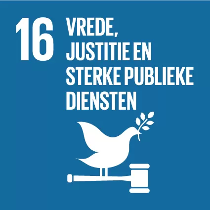 Vrede, justitie en sterke publieke diensten Vrede, justitie en sterke publieke diensten