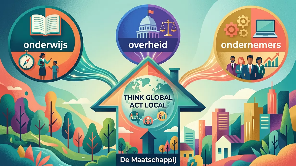 Save the date 8 juni: Think Global Act Local