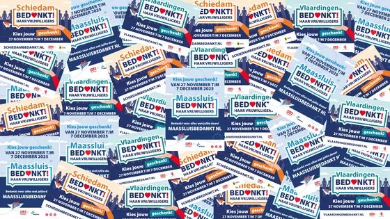 Grote waarderingsactie voor vrijwilligers