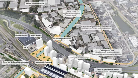Schiedam maakt vaart met bedrijventerreinen van de toekomst