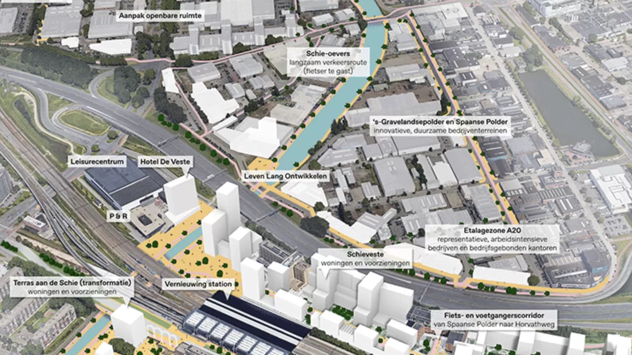 Schiedam maakt vaart met bedrijventerreinen van de toekomst