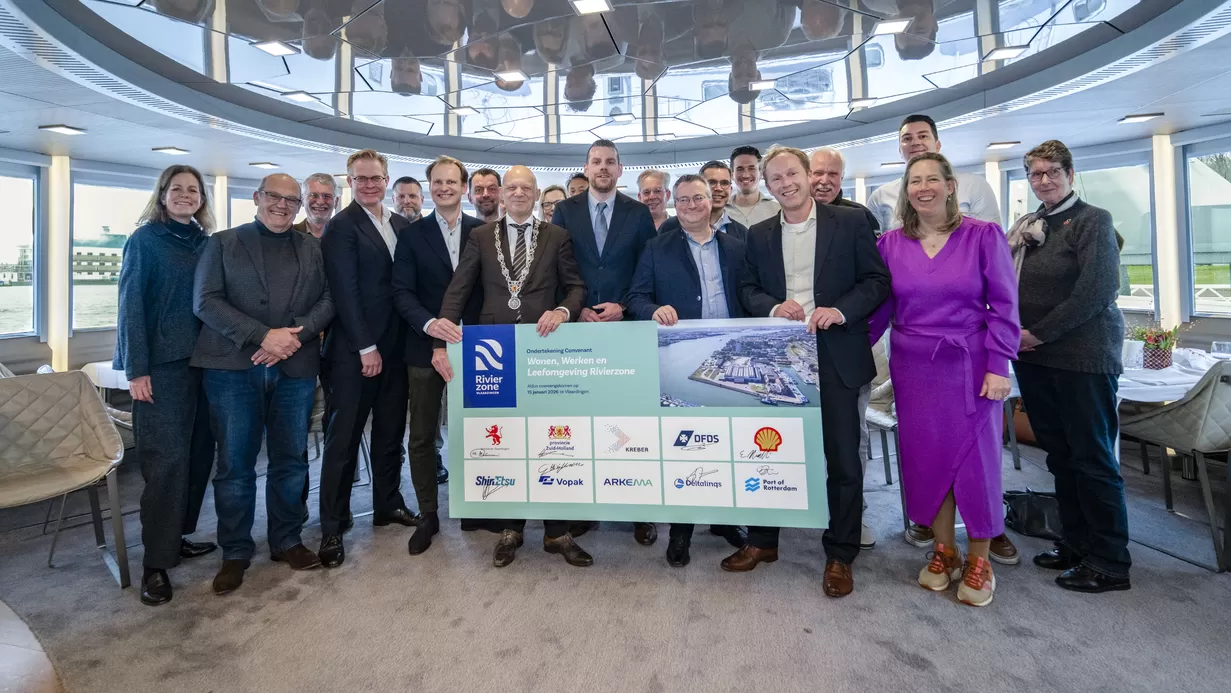 Bedrijven en gemeente Vlaardingen sluiten convenant